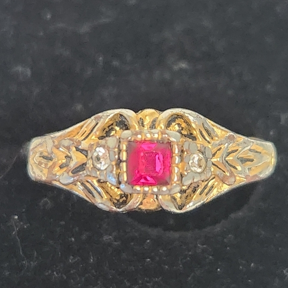 Antique Victorian Revival Ring - Picture 9 of 9